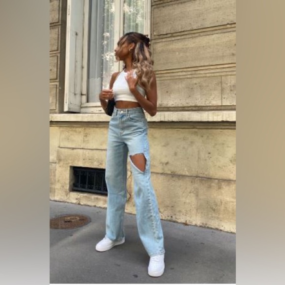 BROOKLYN SLASH BOYFRIEND JEANS